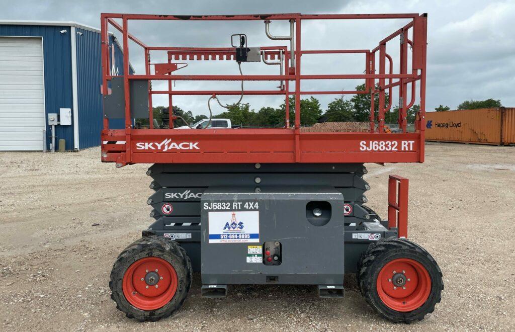 Scissor Lift Rental Victoria TX 19ft32ft Reach Aerial Lift AOS