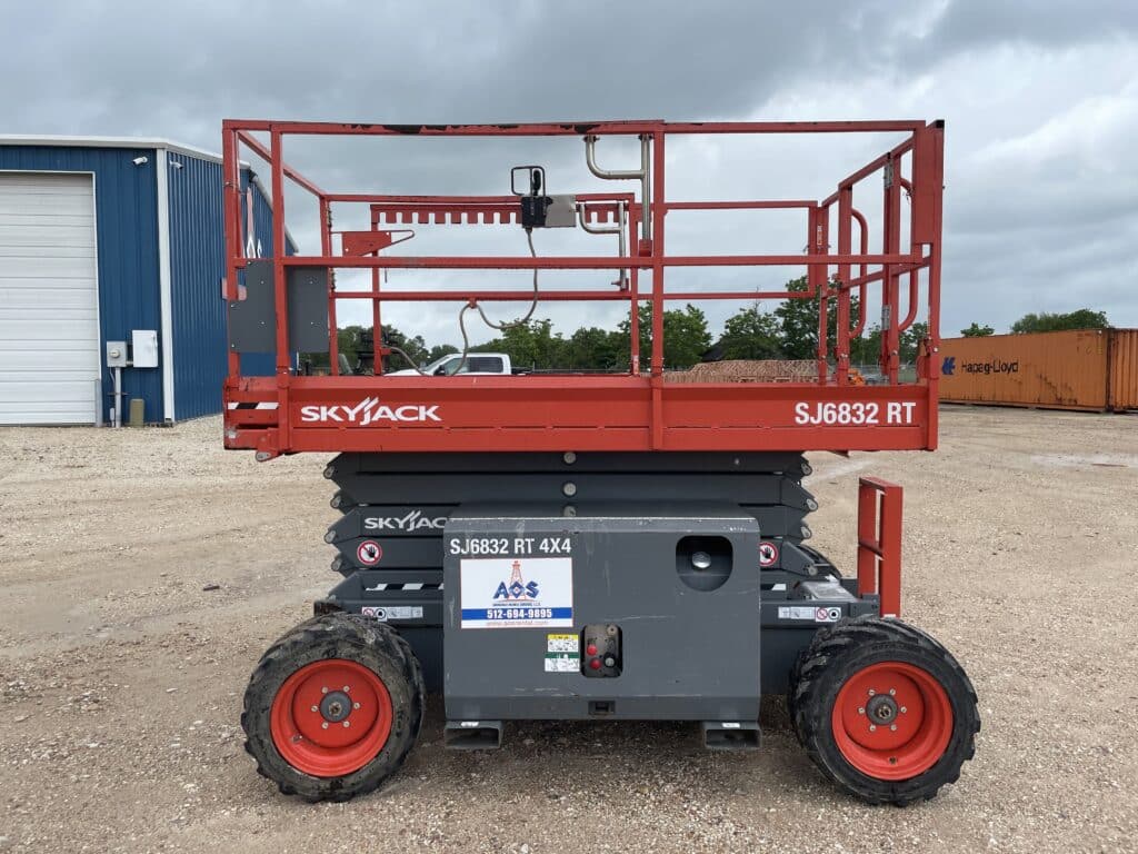 Scissor Lift Rental Victoria TX 19ft32ft Reach Aerial Lift AOS