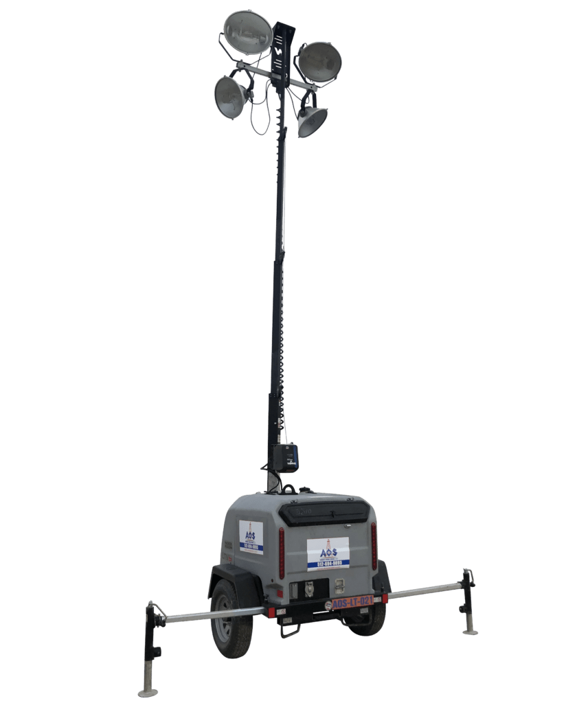 Light Tower Rental Victoria TX Fully Automated Lights AOS Rental