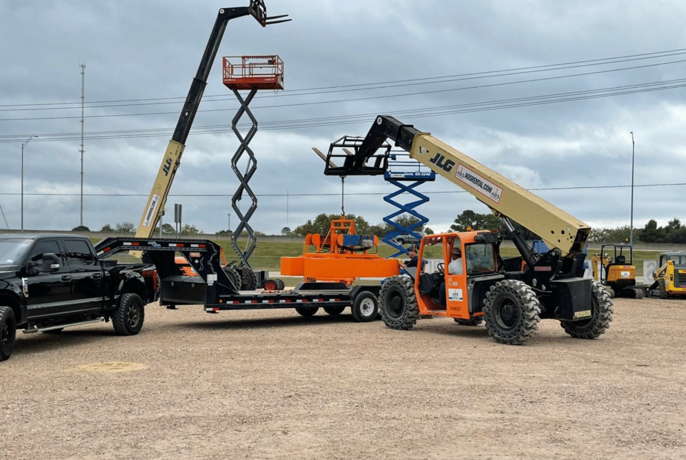 reach forklift