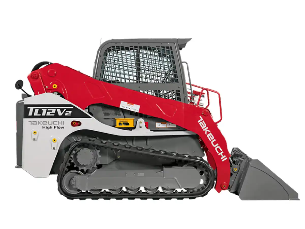 What Is A Skid Steer? 3 Compact track loader with bucket attachment