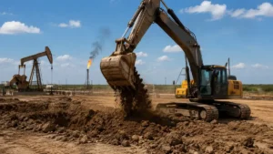 Oilfield equipment rental South Texas AOS Rental at E&P work site